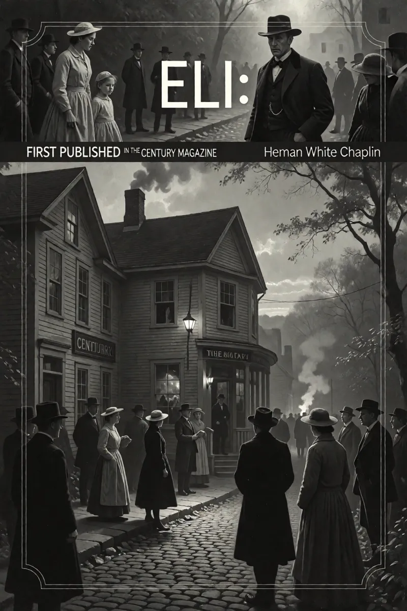 Cover of Eli: First published in the "Century Magazine" by Heman White Chaplin