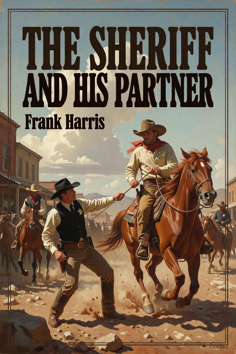 Cover of The Sheriff and His Partner by Frank Harris