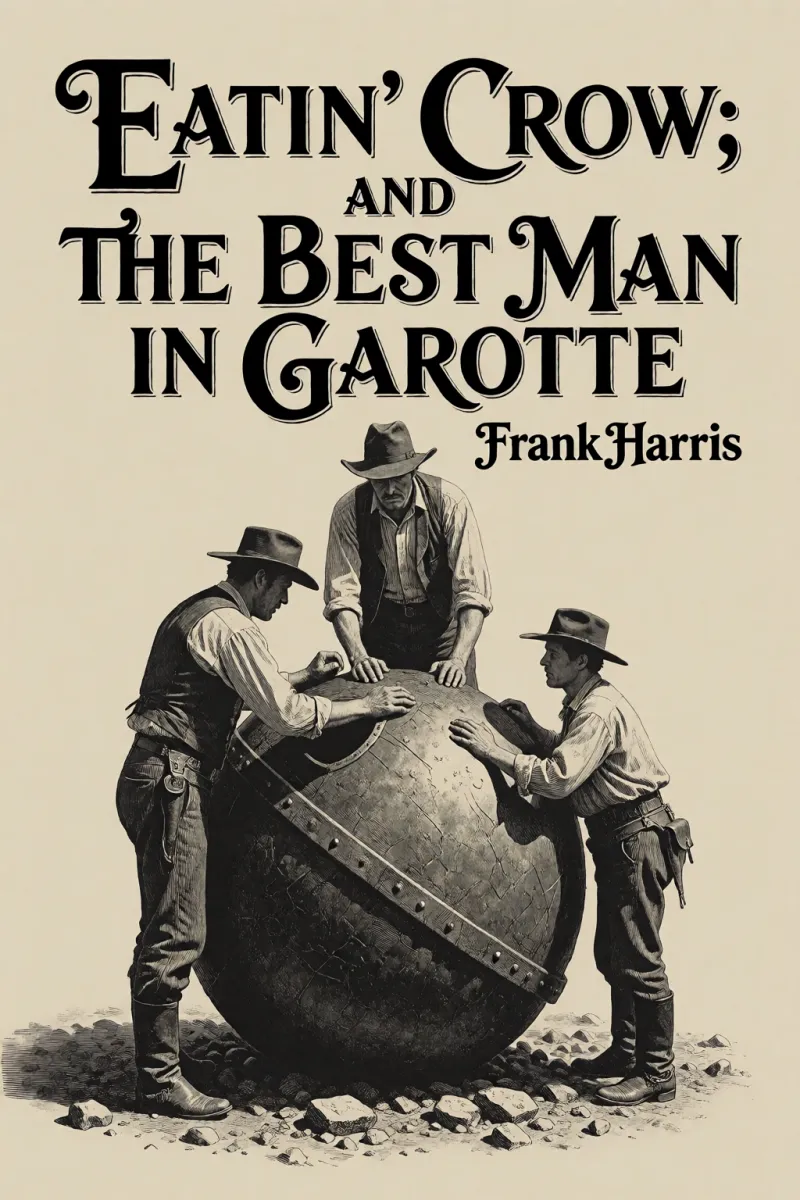 Cover of Eatin' Crow; and The Best Man in Garotte by Frank Harris
