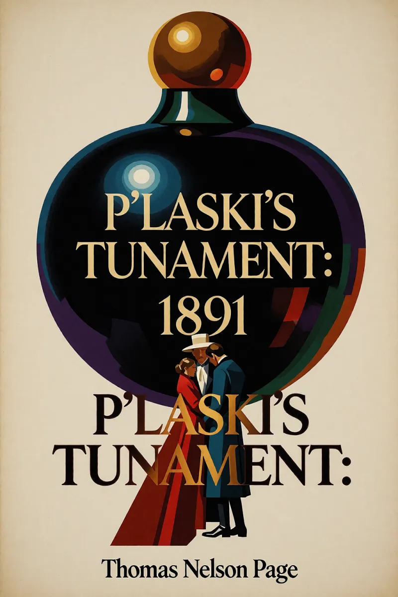 Cover of P'laski's Tunament: 1891 by Thomas Nelson Page