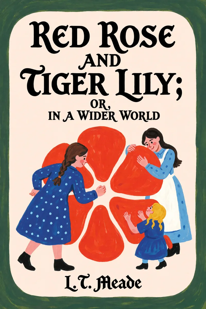 Cover of Red Rose and Tiger Lily; Or, In a Wider World by L. T. Meade