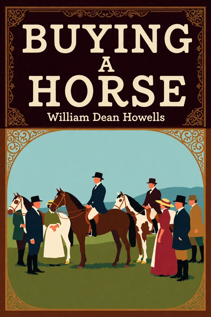 Cover of Buying a Horse by William Dean Howells