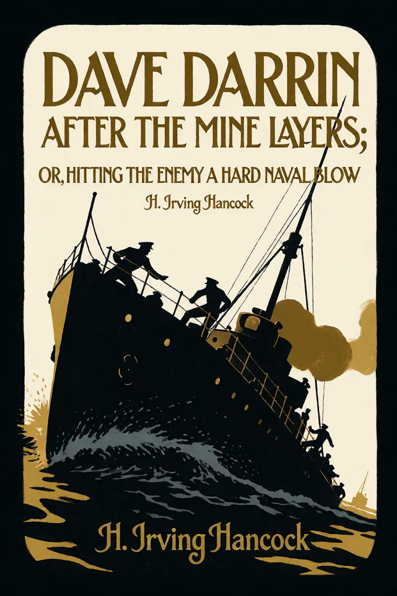 Cover of Dave Darrin After the Mine Layers; Or, Hitting the Enemy a Hard Naval Blow by H. Irving Hancock