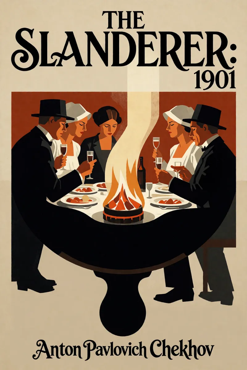Cover of The Slanderer: 1901 by Anton Pavlovich Chekhov