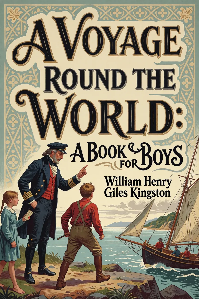 Cover of A Voyage round the World: A book for boys by William Henry Giles Kingston