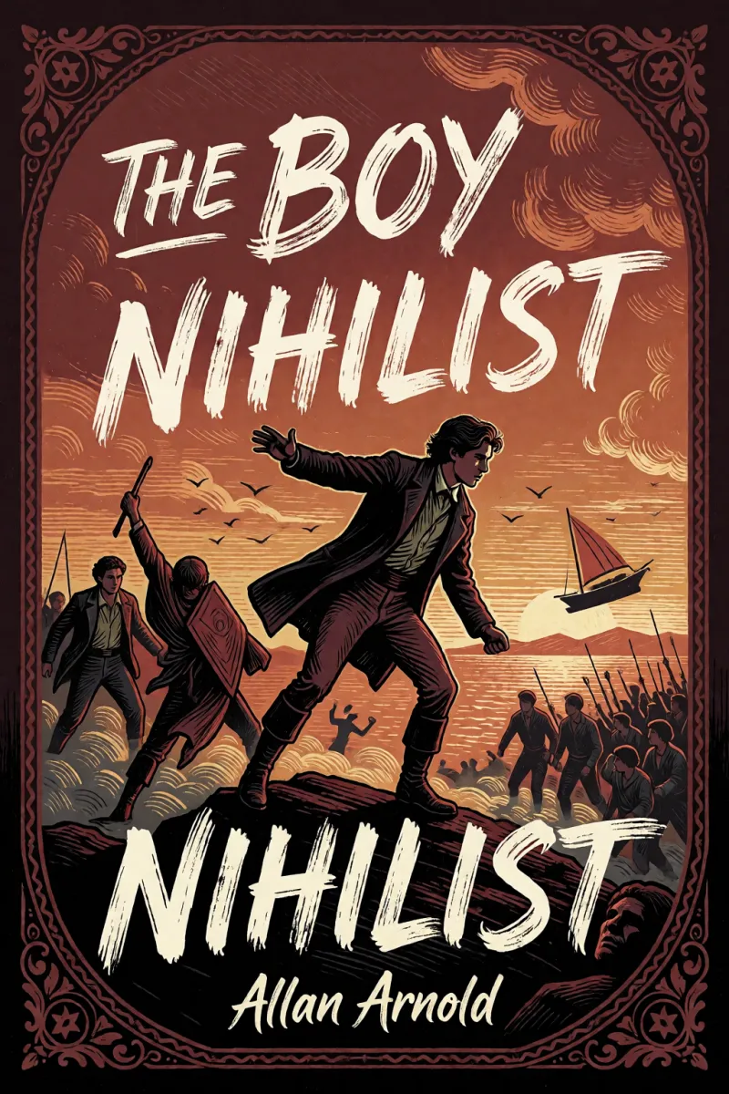 Cover of The boy nihilist by Allan Arnold