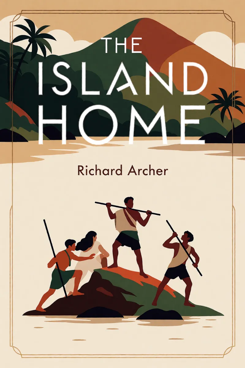 Cover of The Island Home by Richard Archer
