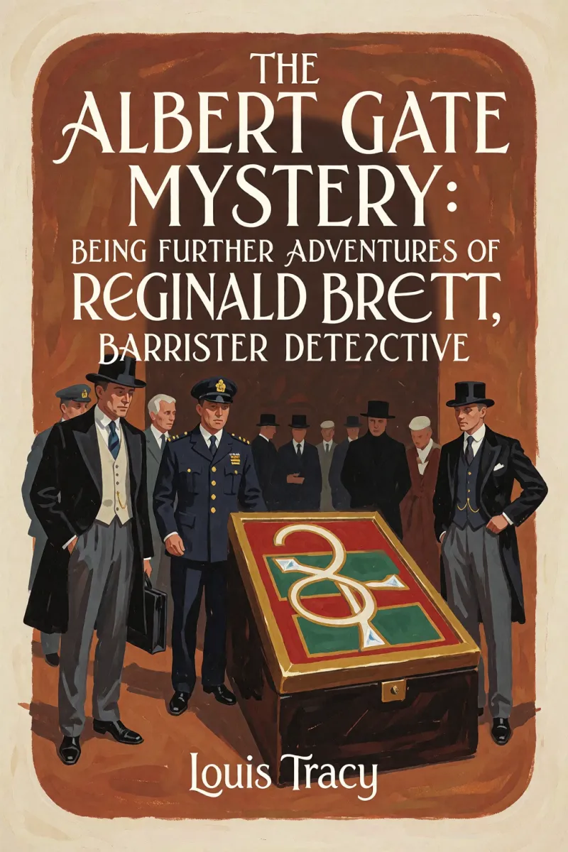 Cover of The Albert Gate Mystery: Being Further Adventures of Reginald Brett, Barrister Detective by Louis Tracy