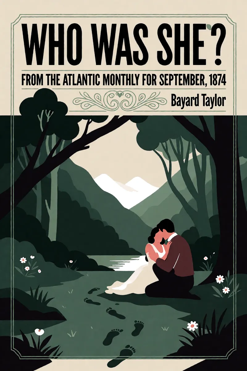Cover of Who Was She?: From "The Atlantic Monthly" for September, 1874 by Bayard Taylor
