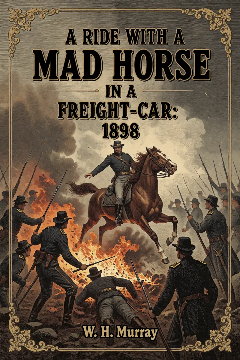 Cover of A Ride With A Mad Horse In A Freight-Car: 1898 by W. H. Murray