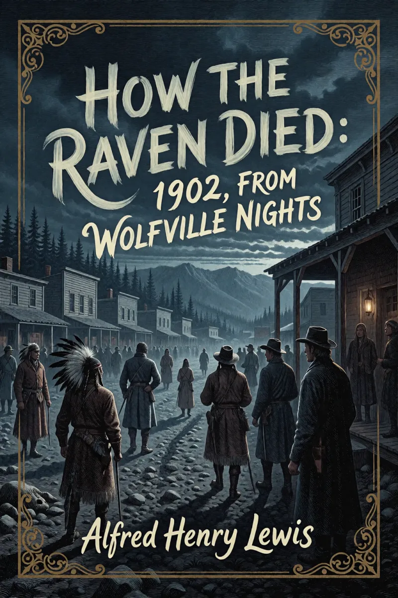 Cover of How The Raven Died: 1902, From "Wolfville Nights" by Alfred Henry Lewis