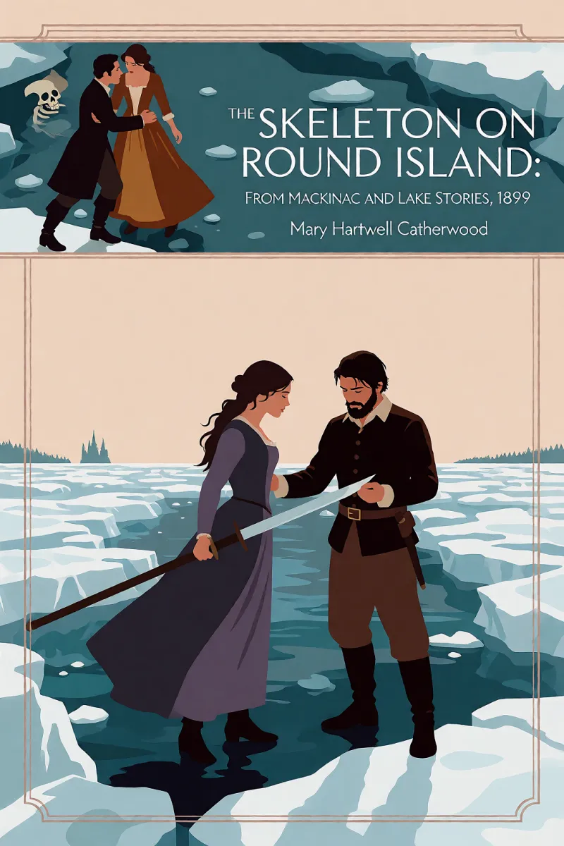 Cover of The Skeleton On Round Island: From "Mackinac And Lake Stories", 1899 by Mary Hartwell Catherwood