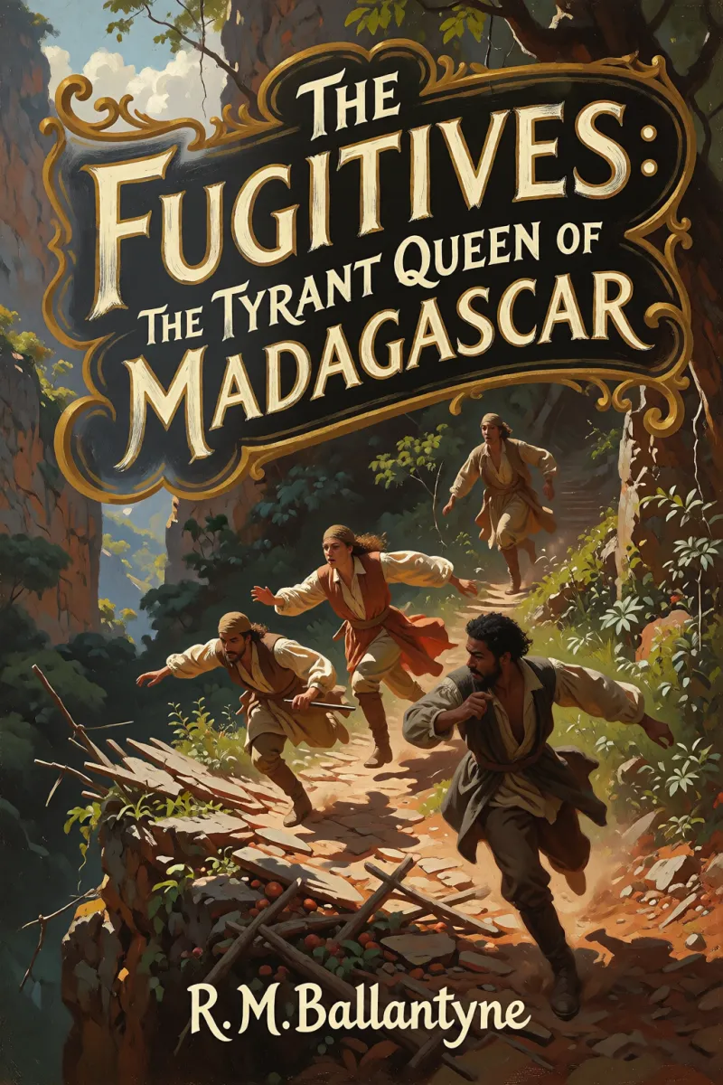 Cover of The Fugitives: The Tyrant Queen of Madagascar by R. M. Ballantyne