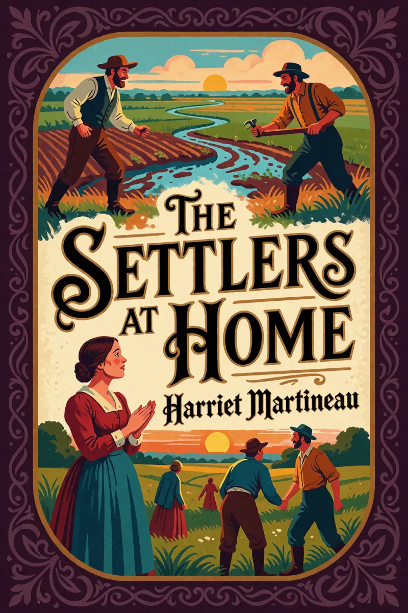 Cover of The Settlers at Home by Harriet Martineau