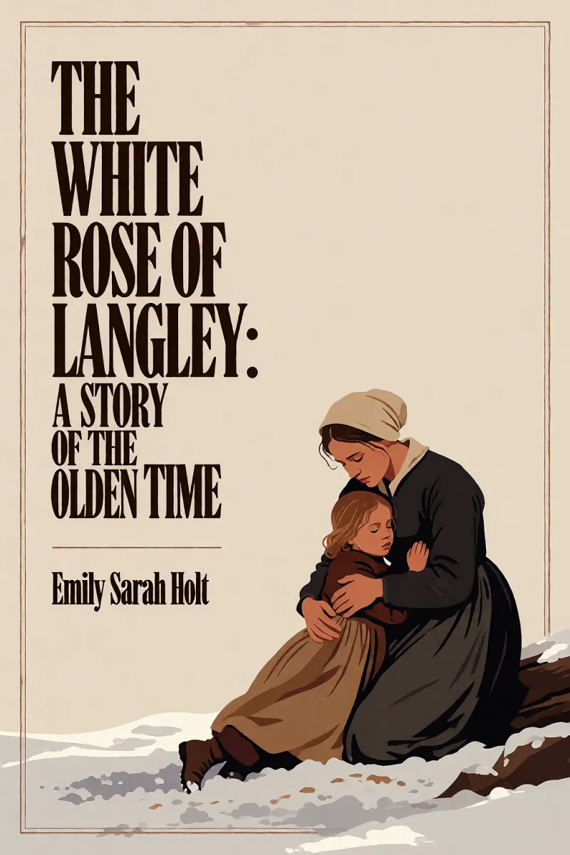 Cover of The White Rose of Langley: A Story of the Olden Time by Emily Sarah Holt