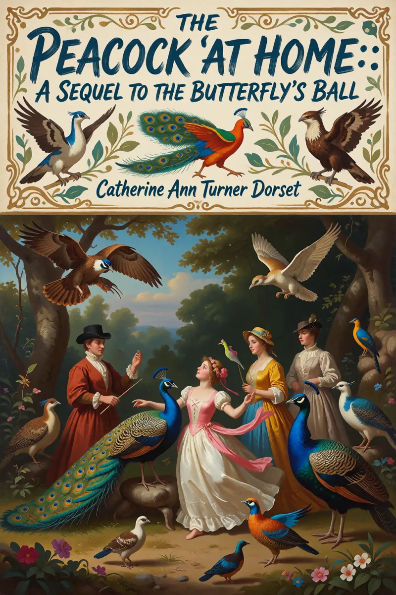 Cover of The Peacock 'At Home:': A Sequel to the Butterfly's Ball by Catherine Ann Turner Dorset