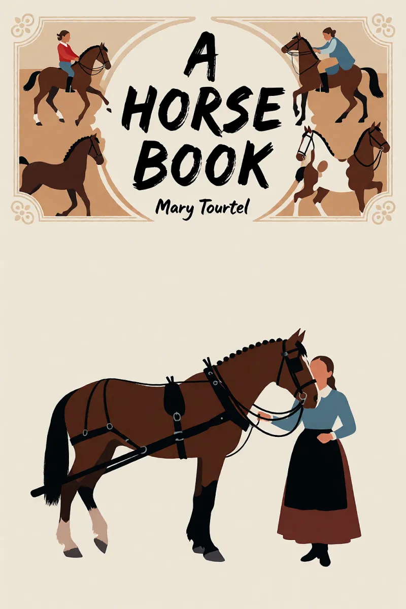 Cover of A horse book by Mary Tourtel