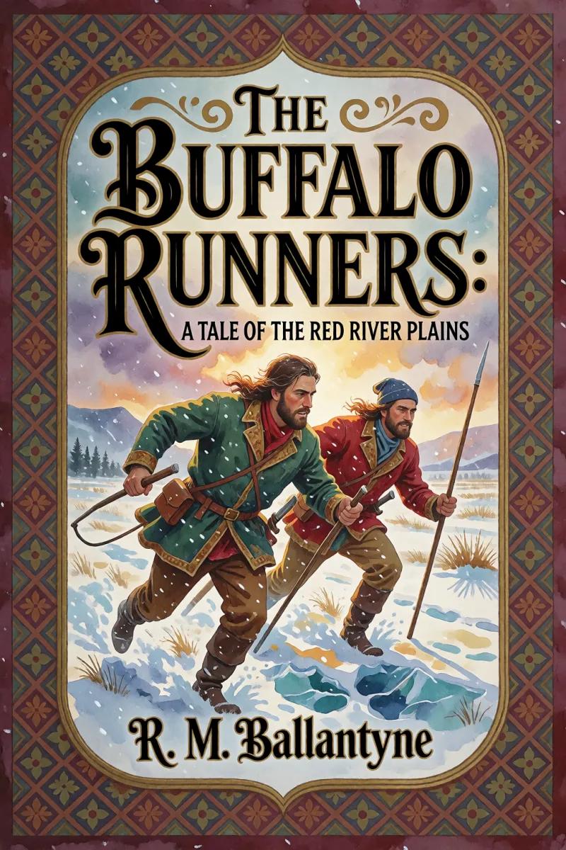 Cover of The Buffalo Runners: A Tale of the Red River Plains by R. M. Ballantyne