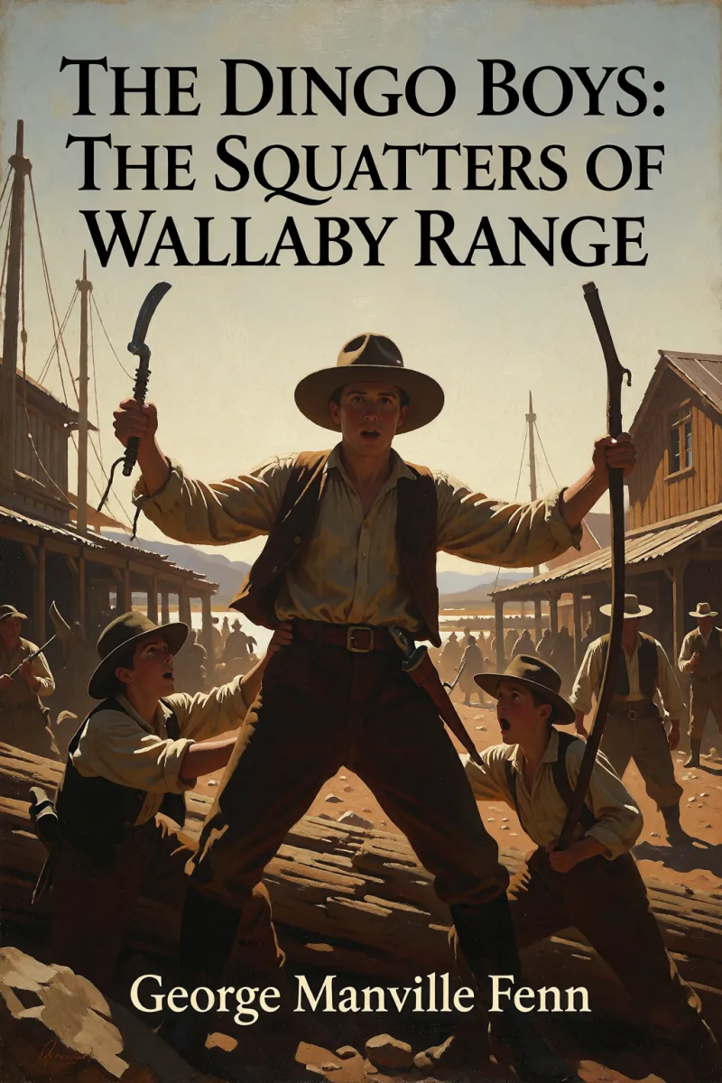 Cover of The Dingo Boys: The Squatters of Wallaby Range by George Manville Fenn