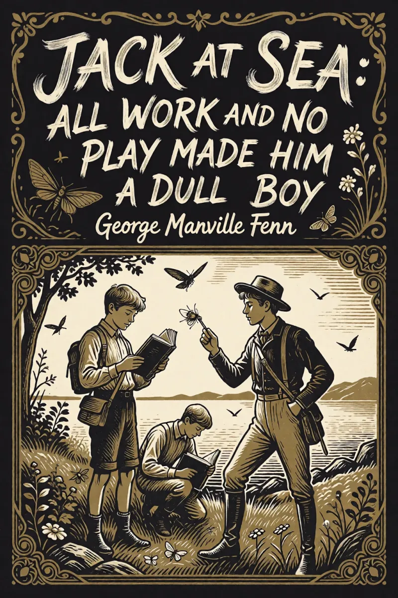 Cover of Jack at Sea: All Work and No Play Made Him a Dull Boy by George Manville Fenn