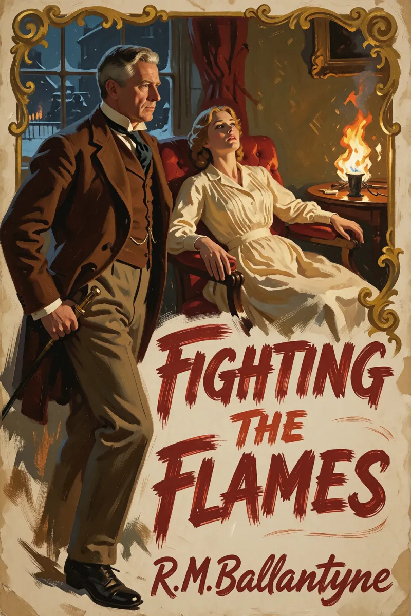 Cover of Fighting the Flames by R. M. Ballantyne
