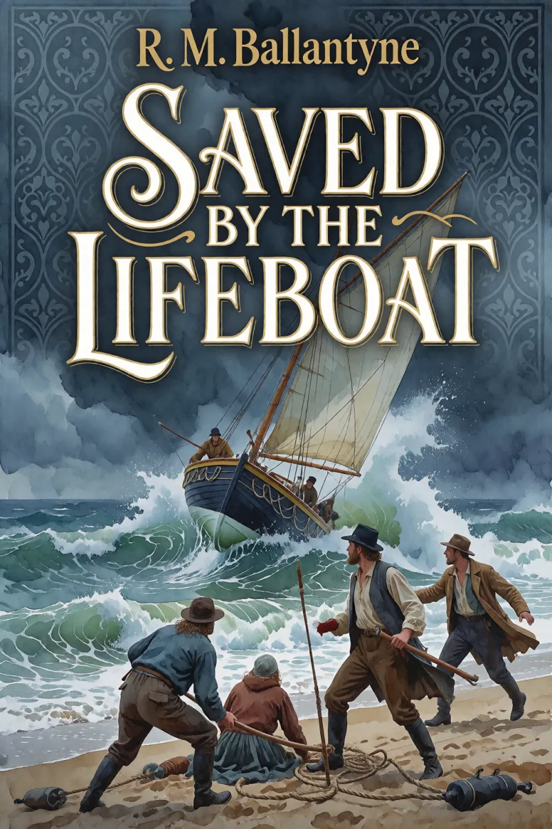 Cover of Saved by the Lifeboat by R. M. Ballantyne