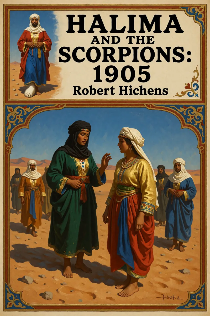 Cover of Halima And The Scorpions: 1905 by Robert Hichens
