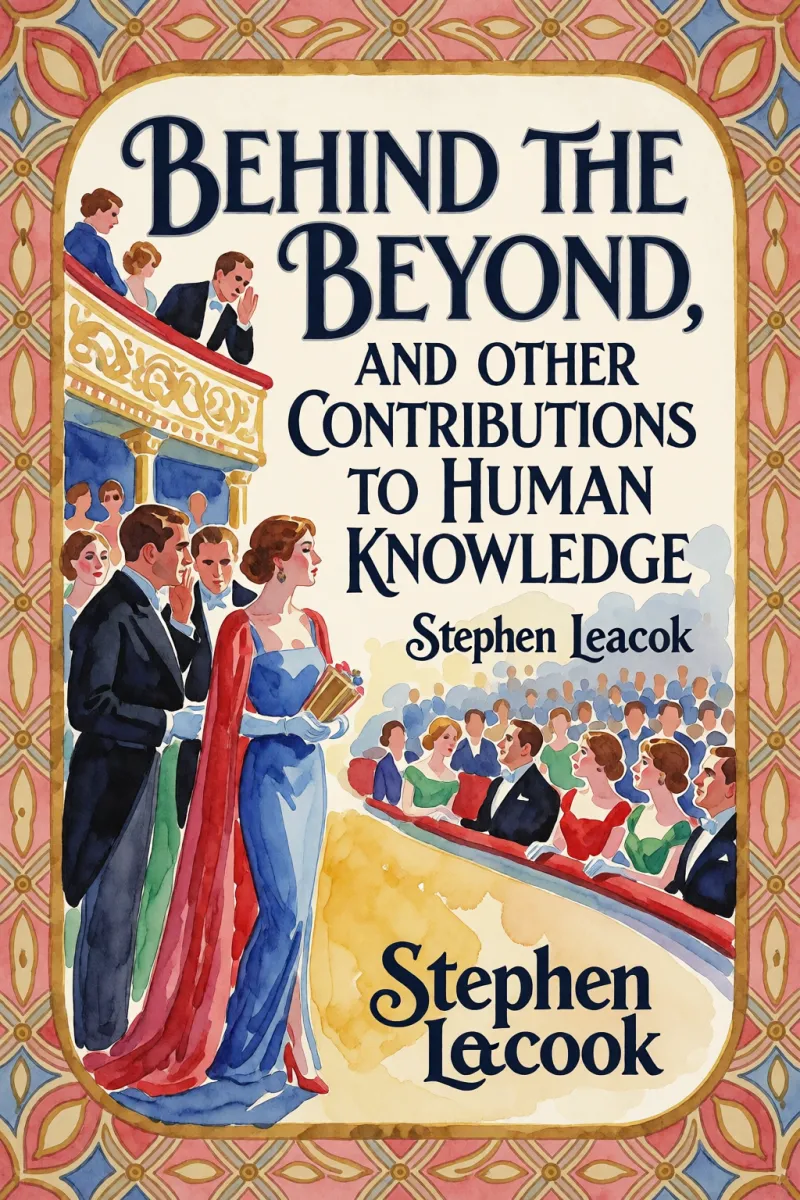 Cover of Behind the Beyond, and Other Contributions to Human Knowledge by Stephen Leacock