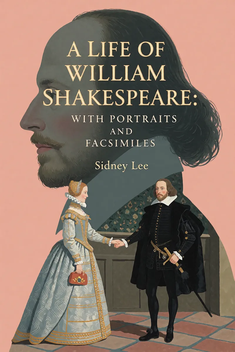 Cover of A Life of William Shakespeare: with portraits and facsimiles by Sidney Lee