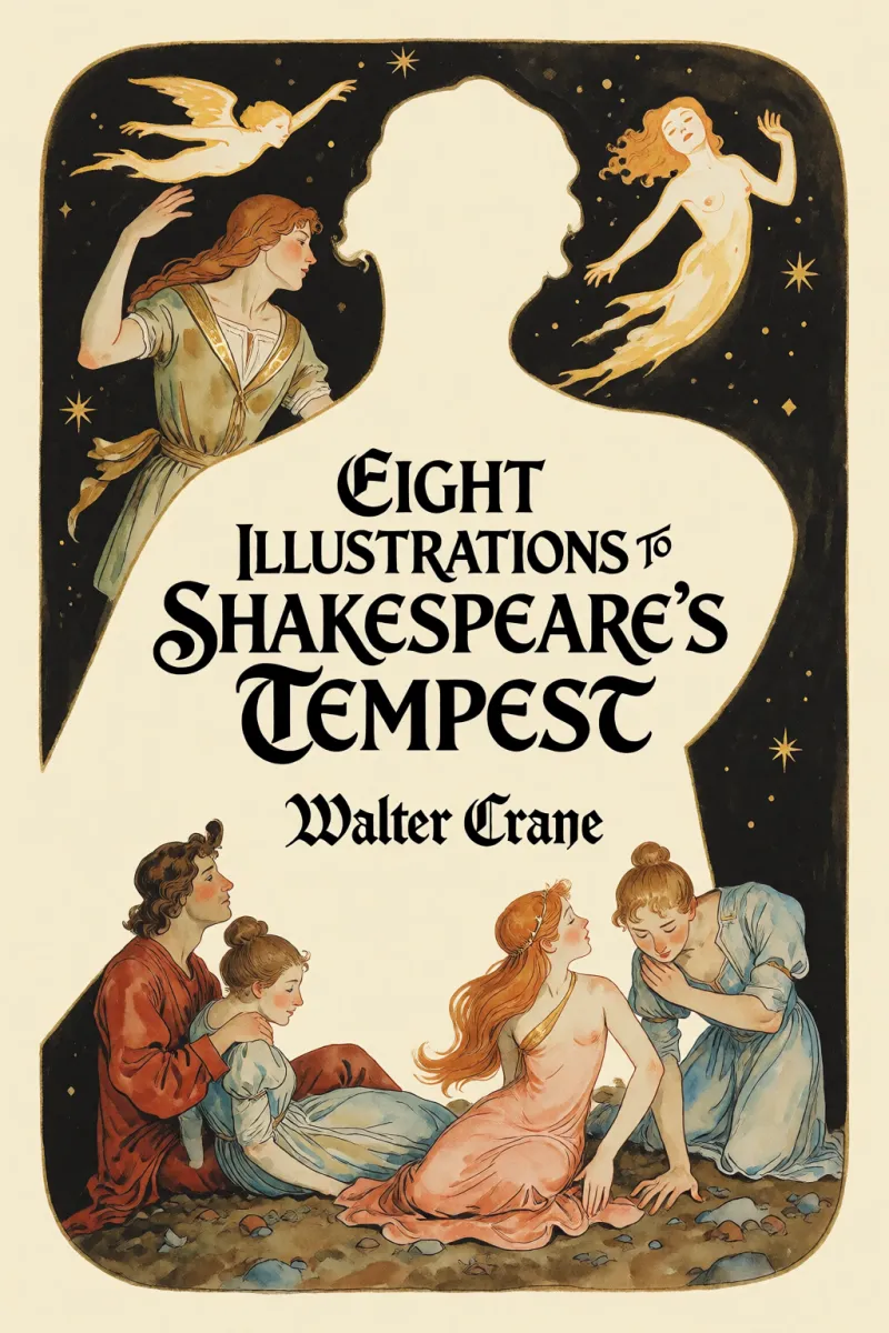 Cover of Eight illustrations to Shakespeare's Tempest by Walter Crane