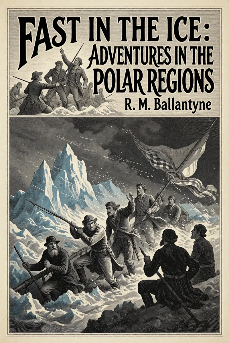 Cover of Fast in the Ice: Adventures in the Polar Regions by R. M. Ballantyne
