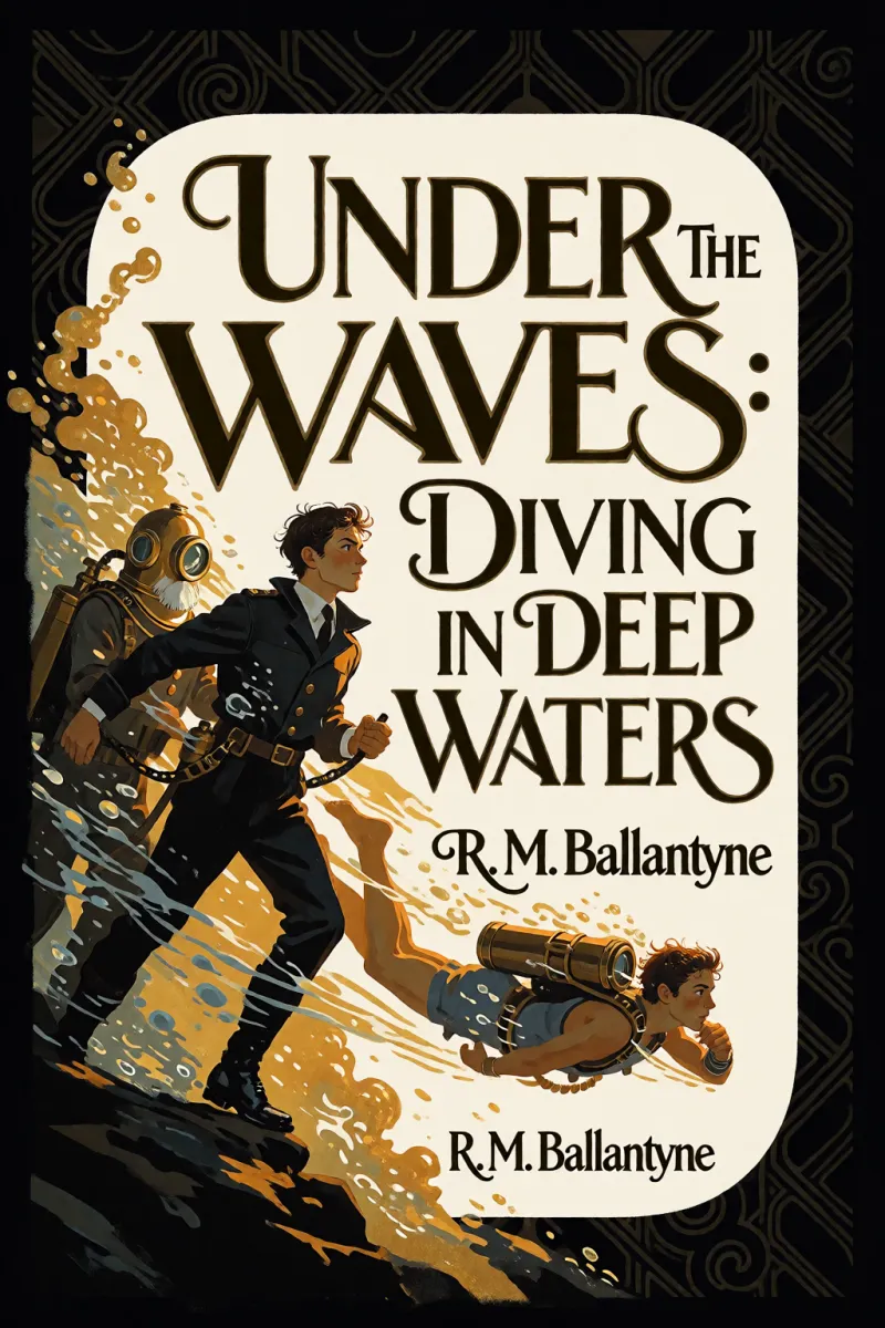 Cover of Under the Waves: Diving in Deep Waters by R. M. Ballantyne