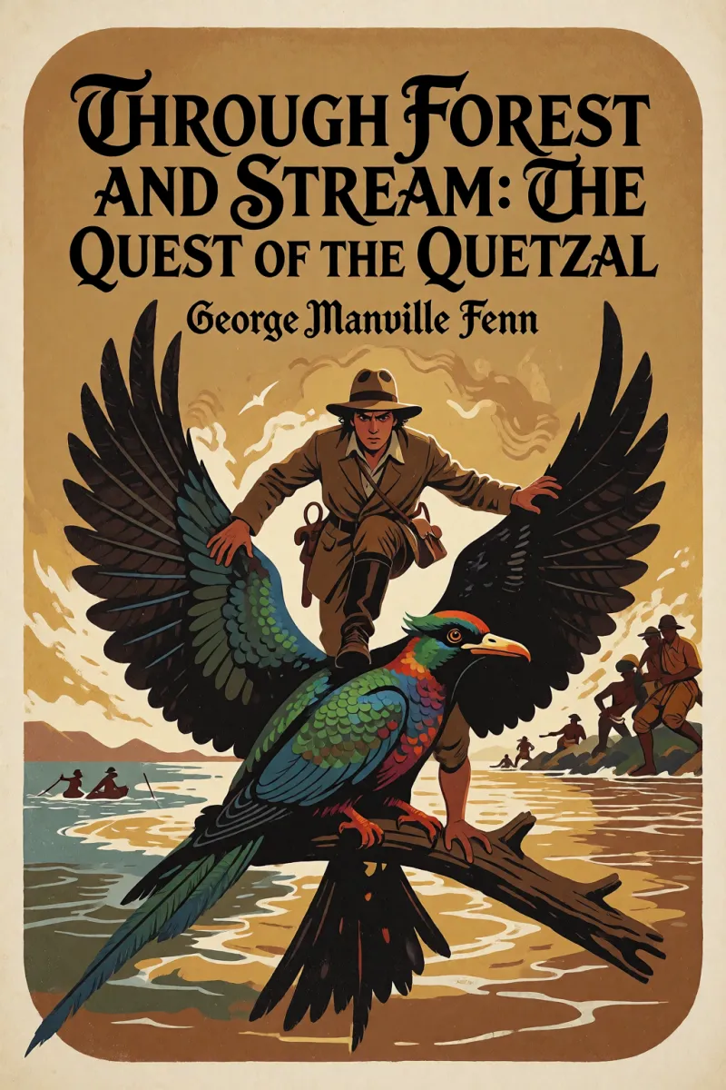 Cover of Through Forest and Stream: The Quest of the Quetzal by George Manville Fenn