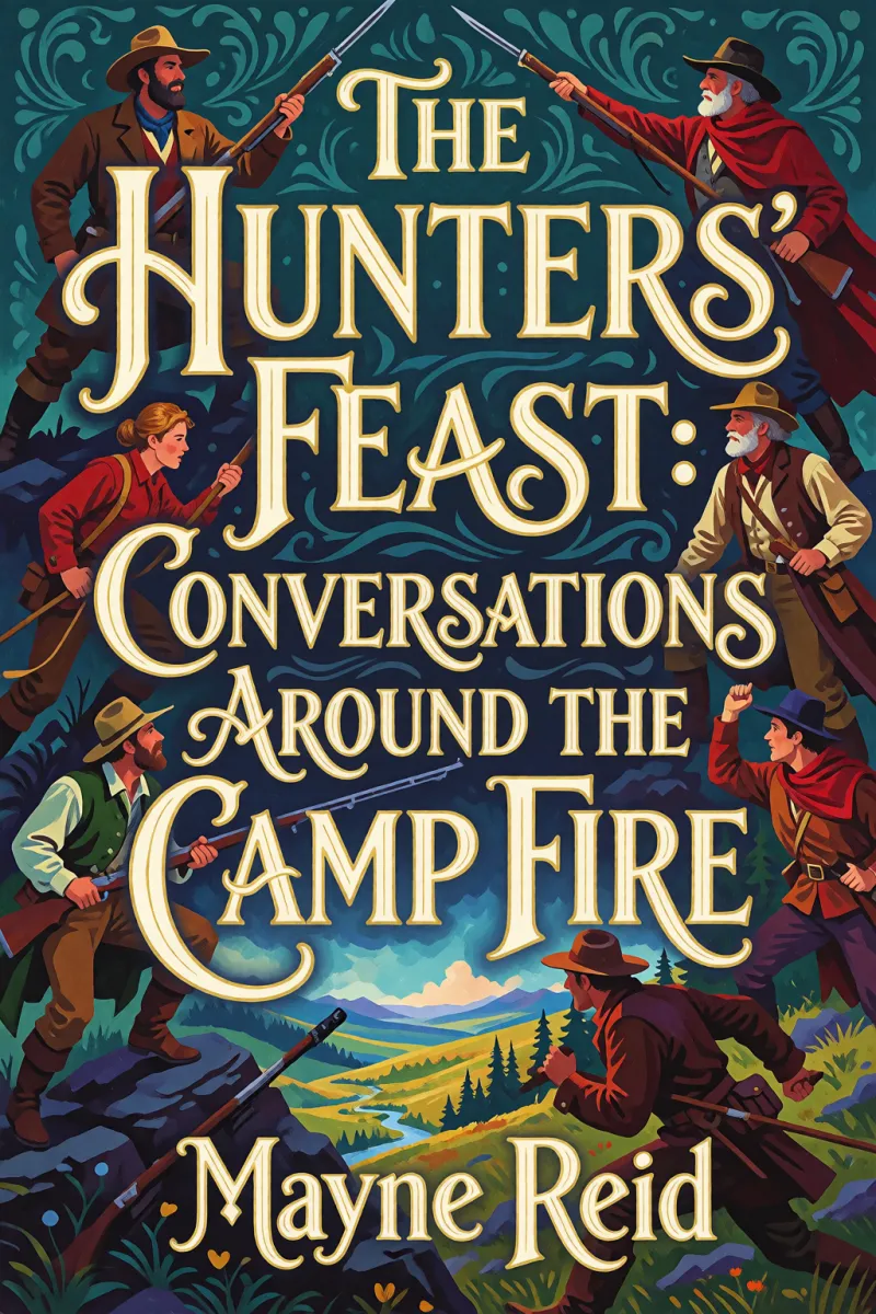 Cover of The Hunters' Feast: Conversations Around the Camp Fire by Mayne Reid