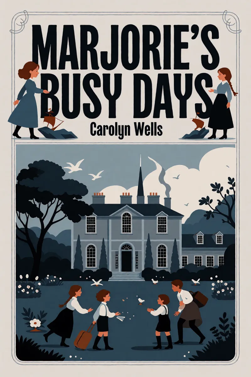 Cover of Marjorie's Busy Days by Carolyn Wells