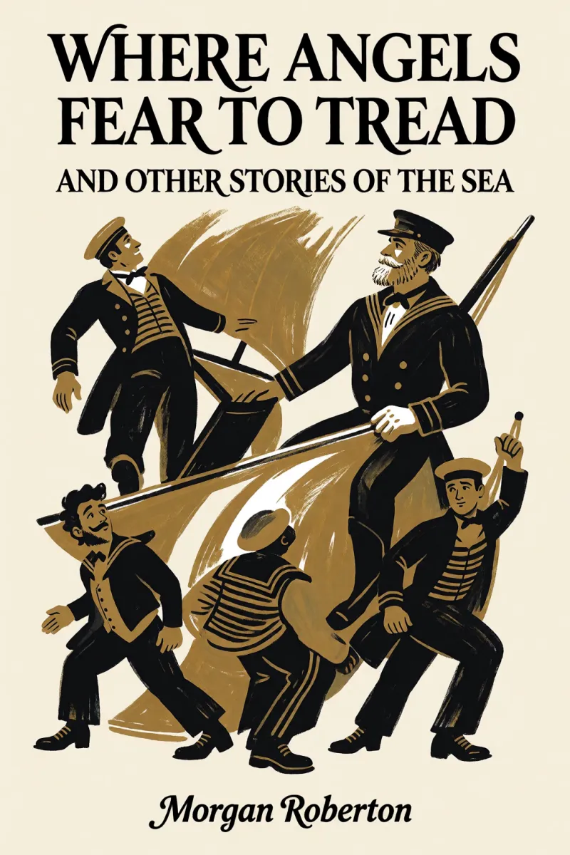Cover of "Where Angels Fear to Tread" and Other Stories of the Sea by Morgan Robertson