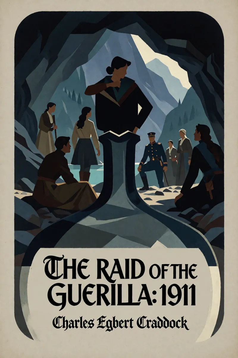 Cover of The raid of the guerilla: 1911 by Charles Egbert Craddock