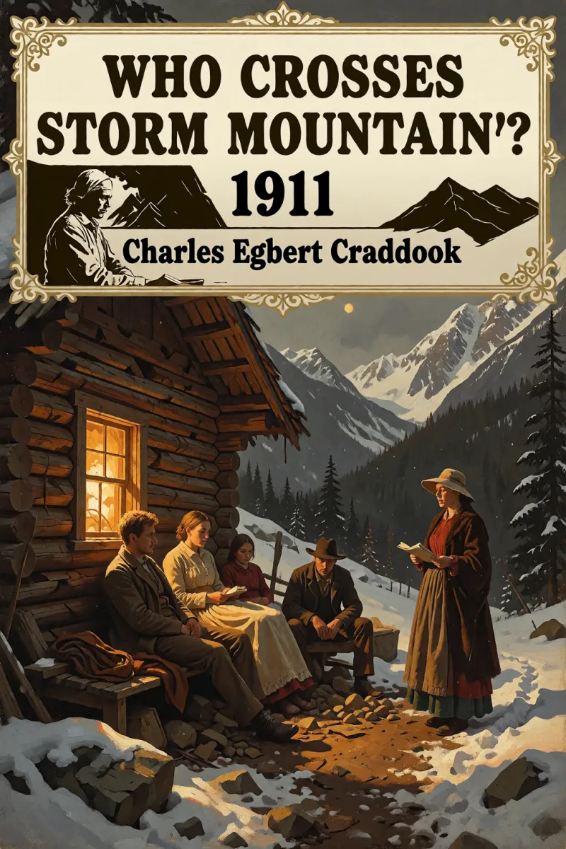 Cover of Who Crosses Storm Mountain?: 1911 by Charles Egbert Craddock