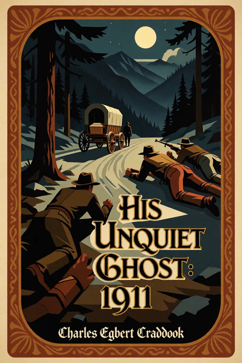 Cover of His Unquiet Ghost: 1911 by Charles Egbert Craddock
