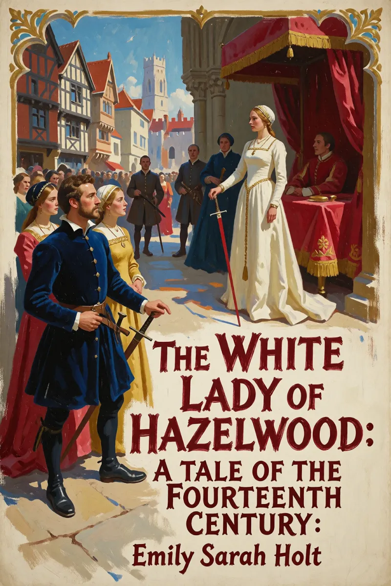 Cover of The White Lady of Hazelwood: A Tale of the Fourteenth Century by Emily Sarah Holt
