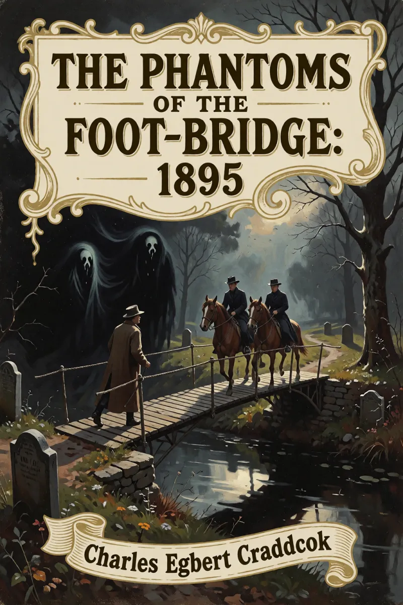 Cover of The phantoms of the foot-bridge: 1895 by Charles Egbert Craddock