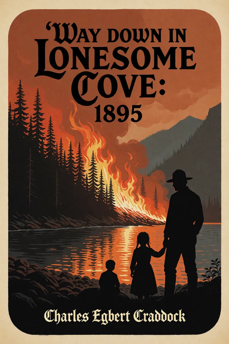 Cover of 'way down in Lonesome Cove: 1895 by Charles Egbert Craddock
