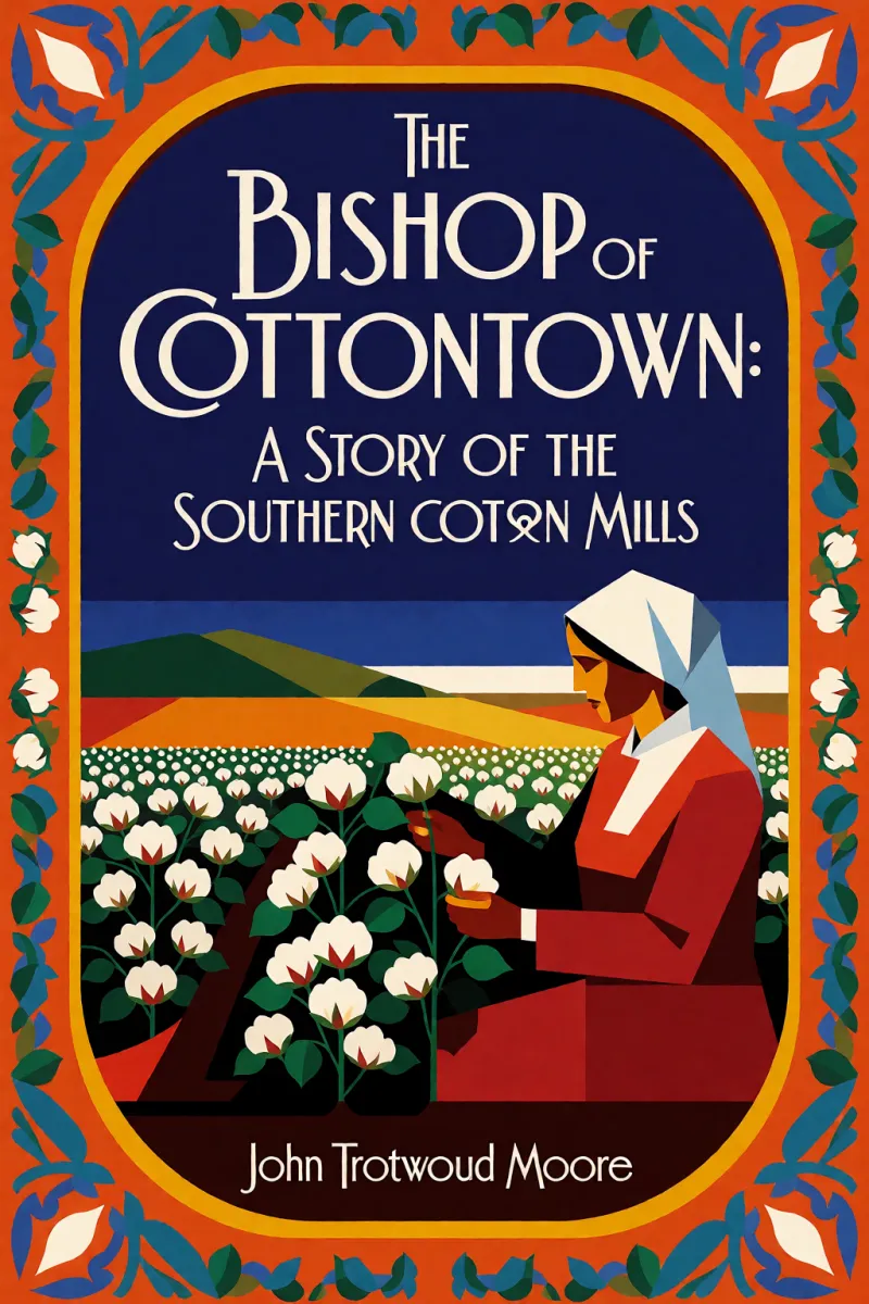 Cover of The Bishop of Cottontown: A Story of the Southern Cotton Mills by John Trotwood Moore