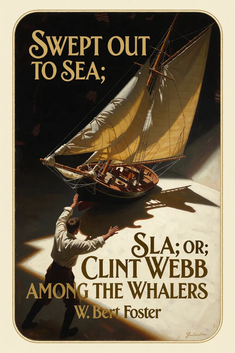 Cover of Swept Out to Sea; Or, Clint Webb Among the Whalers by W. Bert Foster