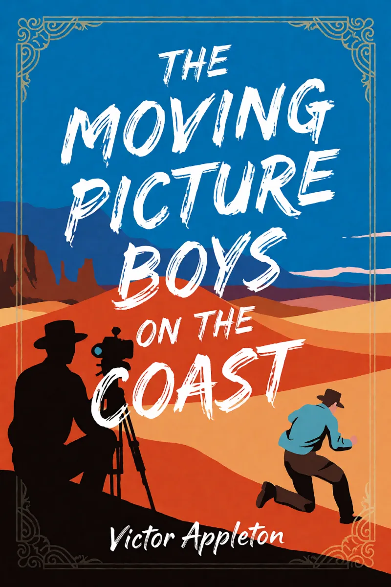 Cover of The moving picture boys on the coast by Victor Appleton