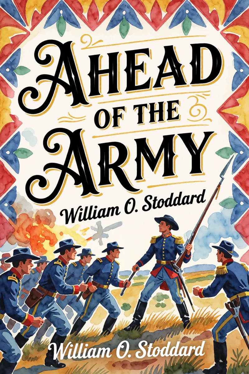 Cover of Ahead of the Army by William O. Stoddard