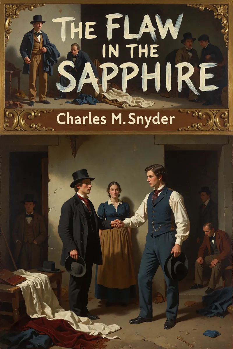 Cover of The Flaw in the Sapphire by Charles M. Snyder