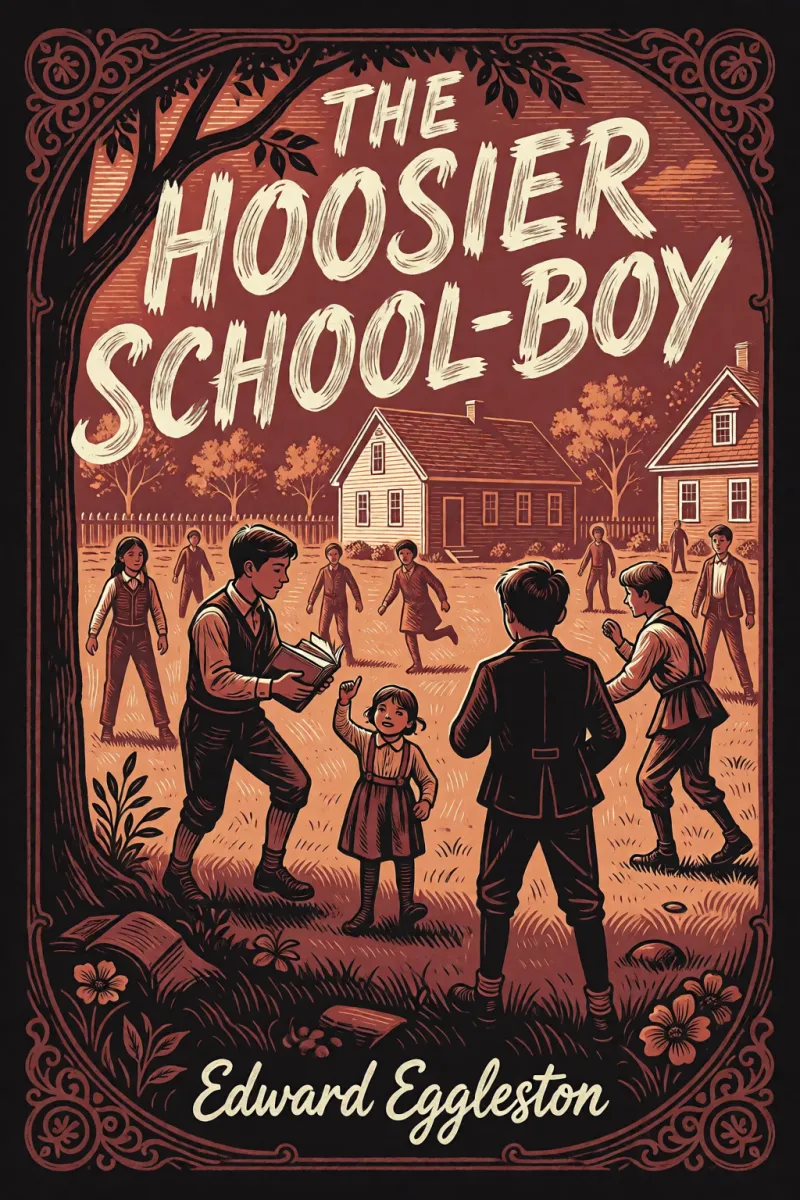 Cover of The Hoosier School-boy by Edward Eggleston