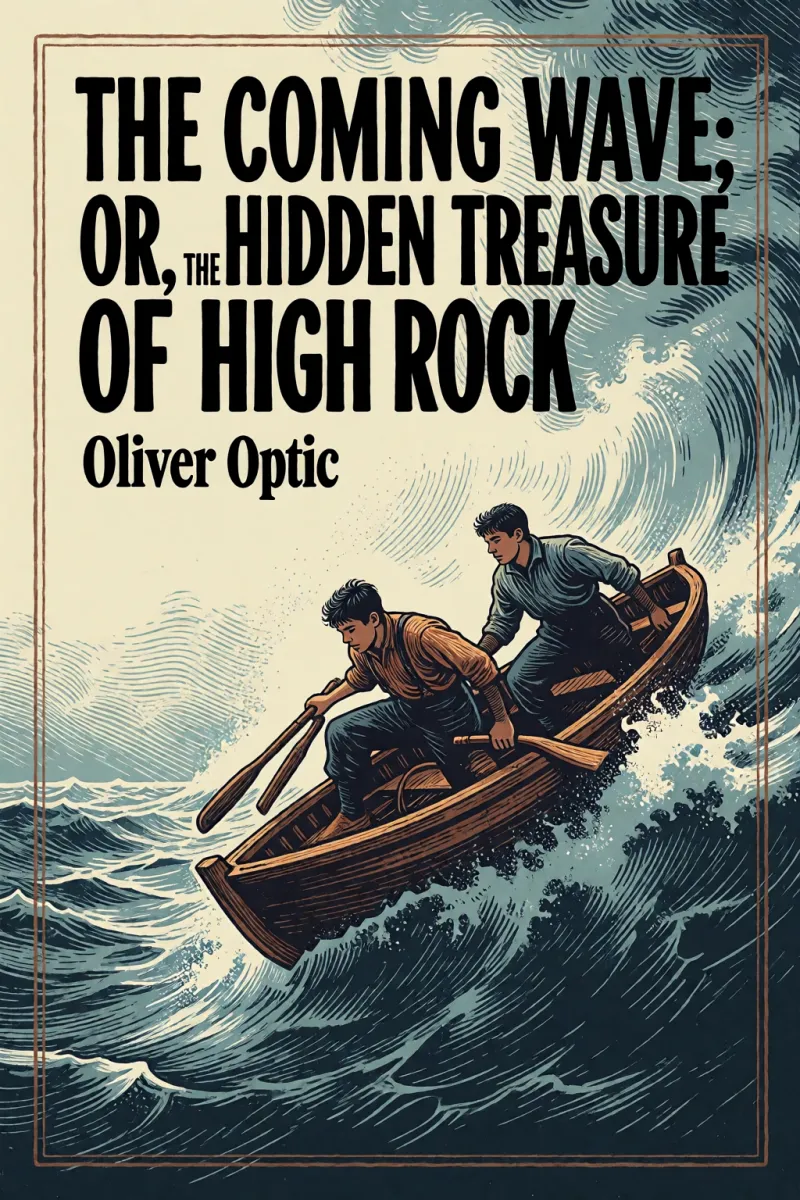 Cover of The Coming Wave; Or, The Hidden Treasure of High Rock by Oliver Optic