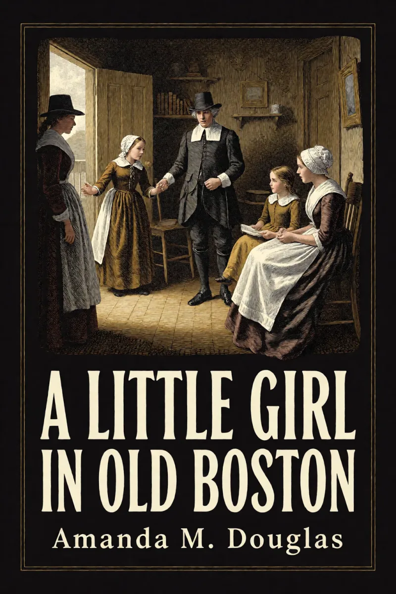 Cover of A Little Girl in Old Boston by Amanda M. Douglas